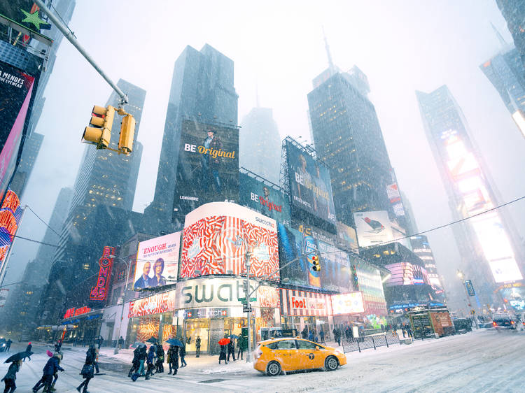 A major snow storm is predicted to hit NYC this week