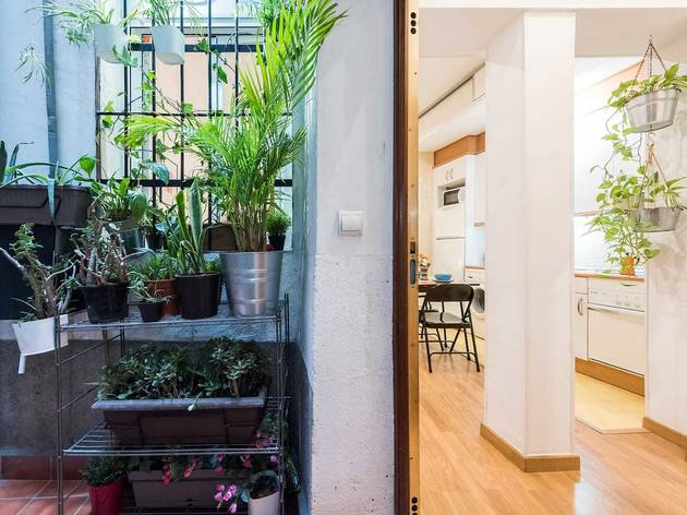 Airbnb madrid, corrala