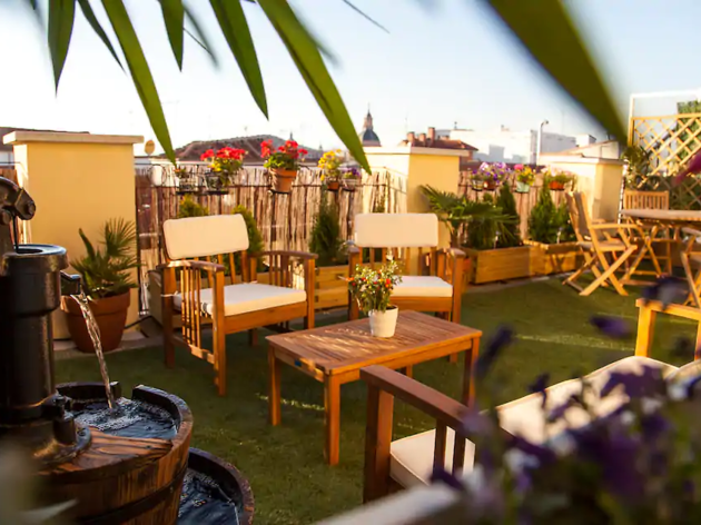 Airbnb madrid, superterraza