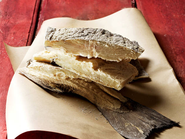 Postas de Bacalhau Peixe, Bacalhau, Postas de Bacalhau