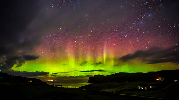 Northern Lights in Scotland 