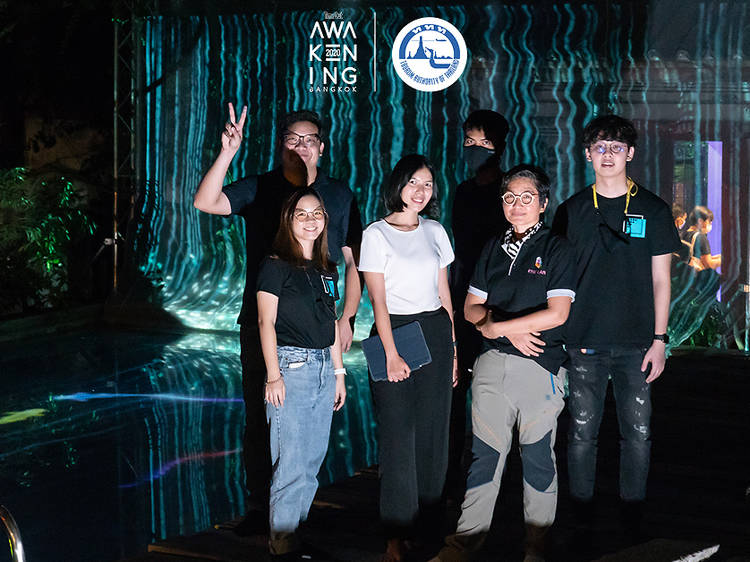 Meet the art crew who brings the story of a steadfast koi fish to life at Awakening Bangkok 2020