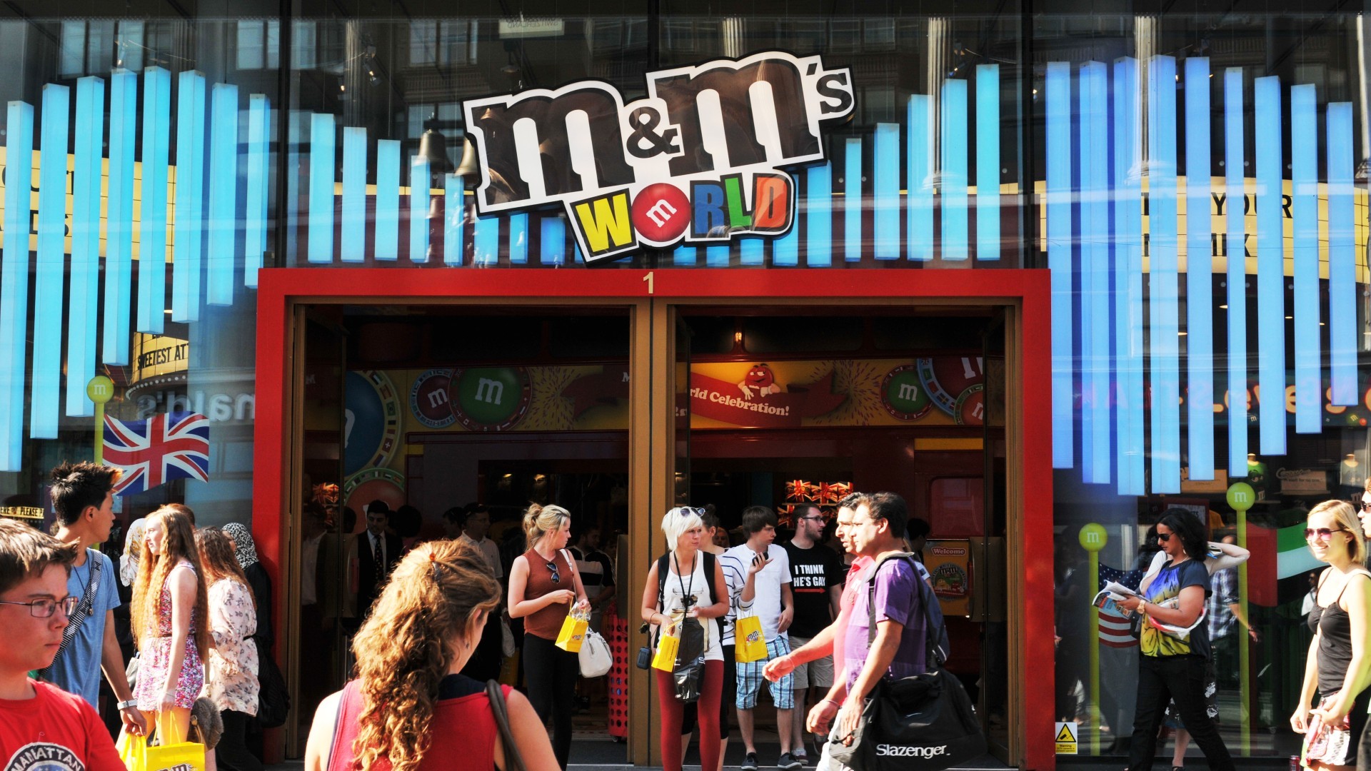 I went to M&Ms World in Leicester Square for the first time in