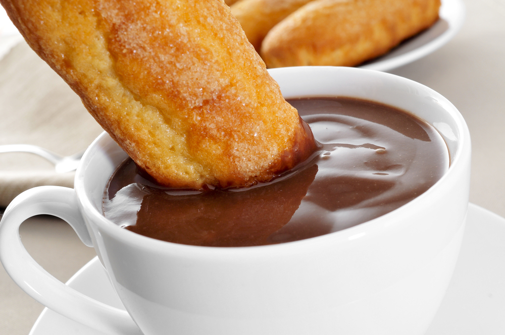 Xocolata calenta i melindros