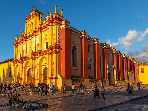 San Cristobal de las Casas Imagen exterior de iglesia en San Cristobal de las Casas