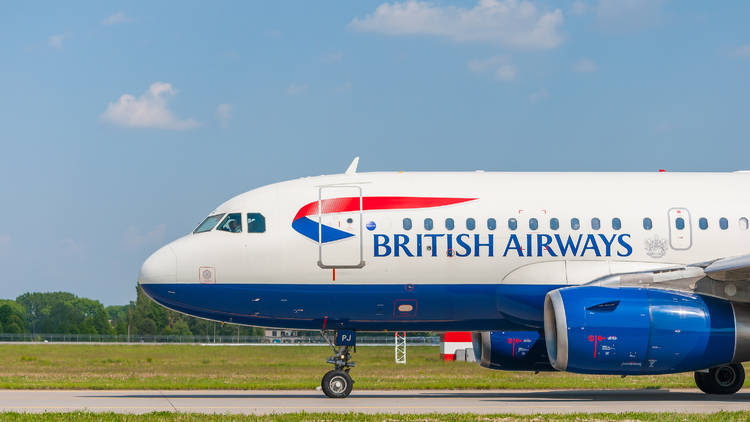 Avión de British Airways