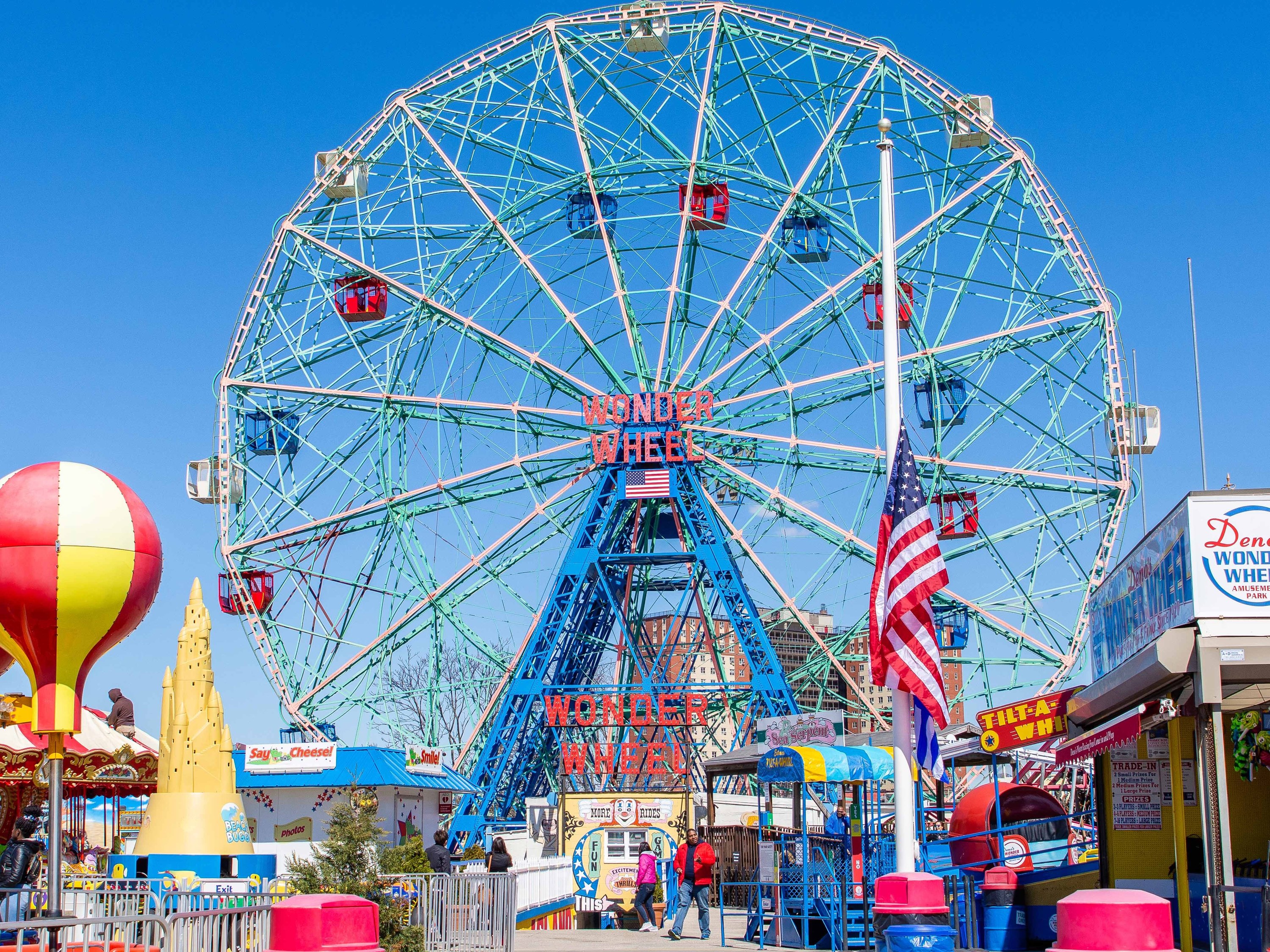 Deno's Wonder Wheel in Coney Island is getting a new roller coaster in 2021
