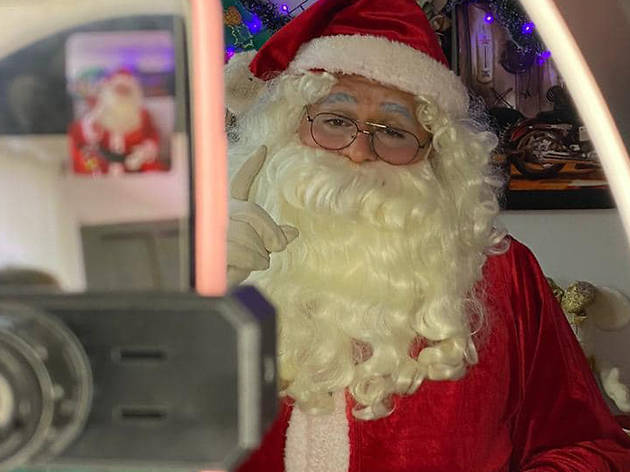 Videollamada con Santa Claus Habla con San Claus por internet