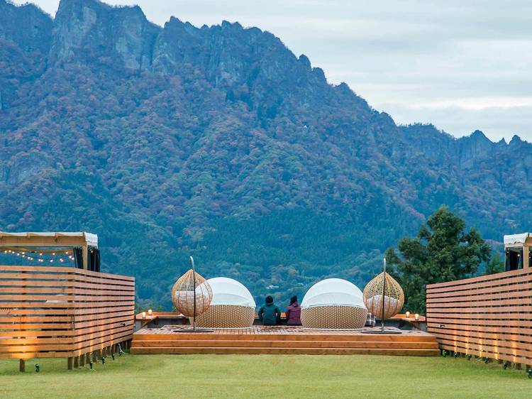 The best places to go glamping in Japan