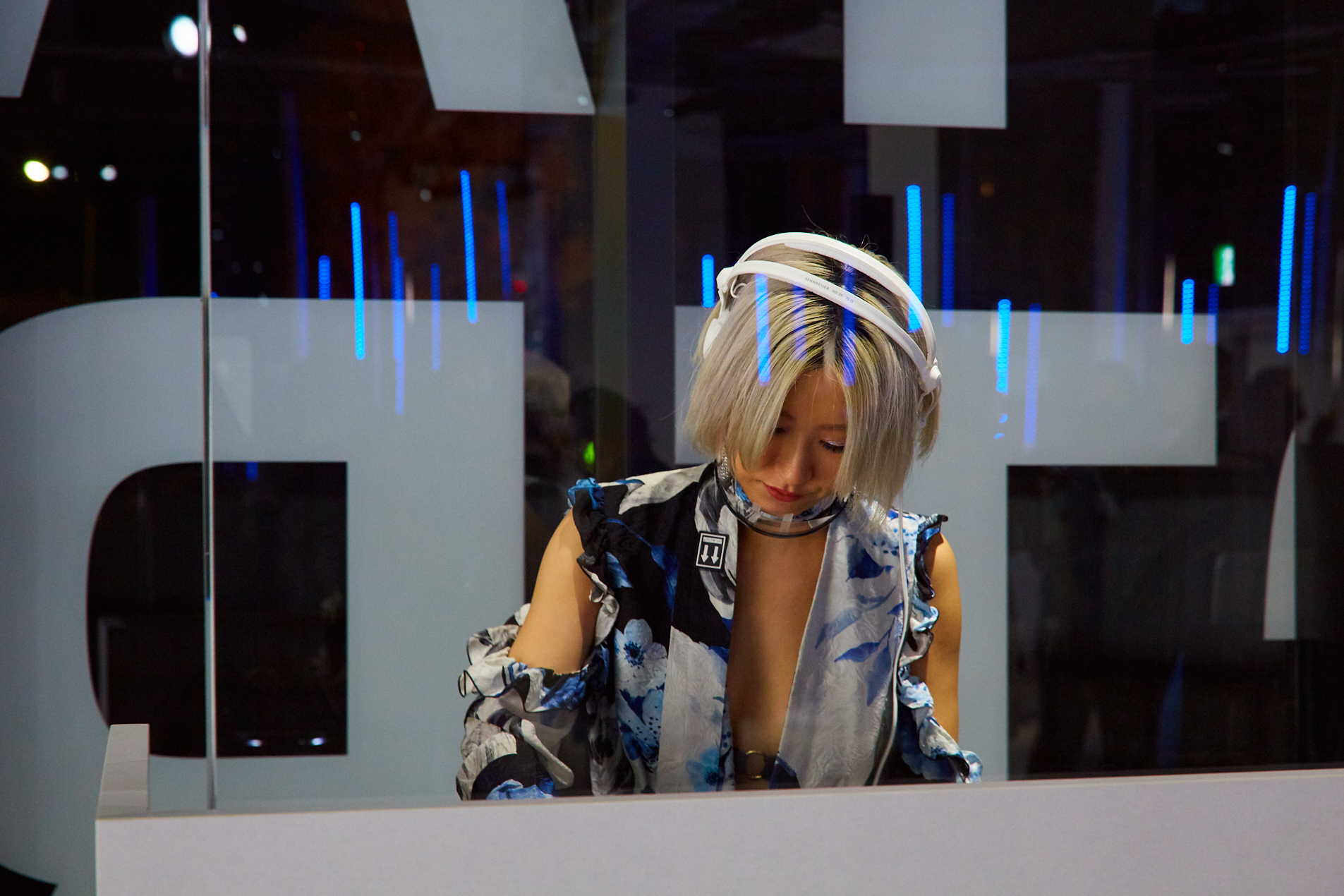 前座にはDJ Yuriが登場。(Photo: Kisa Toyoshima)