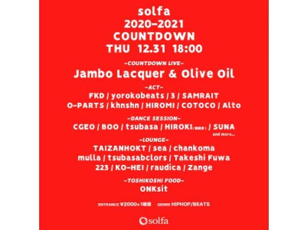 solfa 2020-2021 COUNTDOWN 2020-2021 ZUBAR COUNTDOWN PARTY