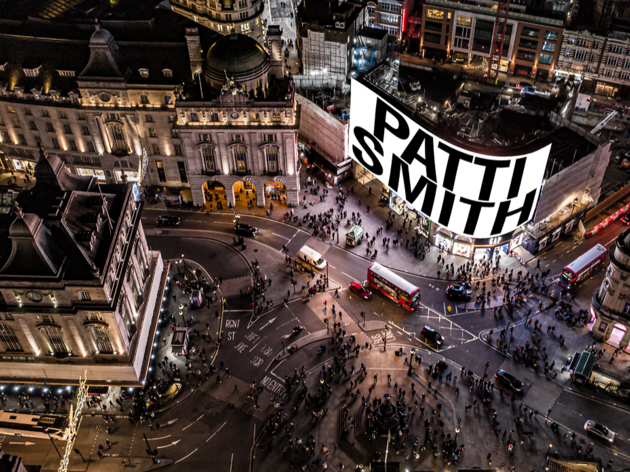 Patti Smith on Europe’s largest screen Patti Smith on Europe’s largest screen