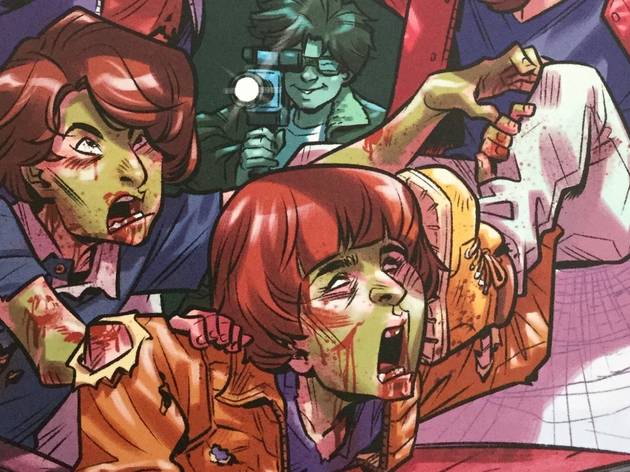 Stranger Things: Los chicos zombies Ilustración de niños de Stranger Things convertidos en zombies