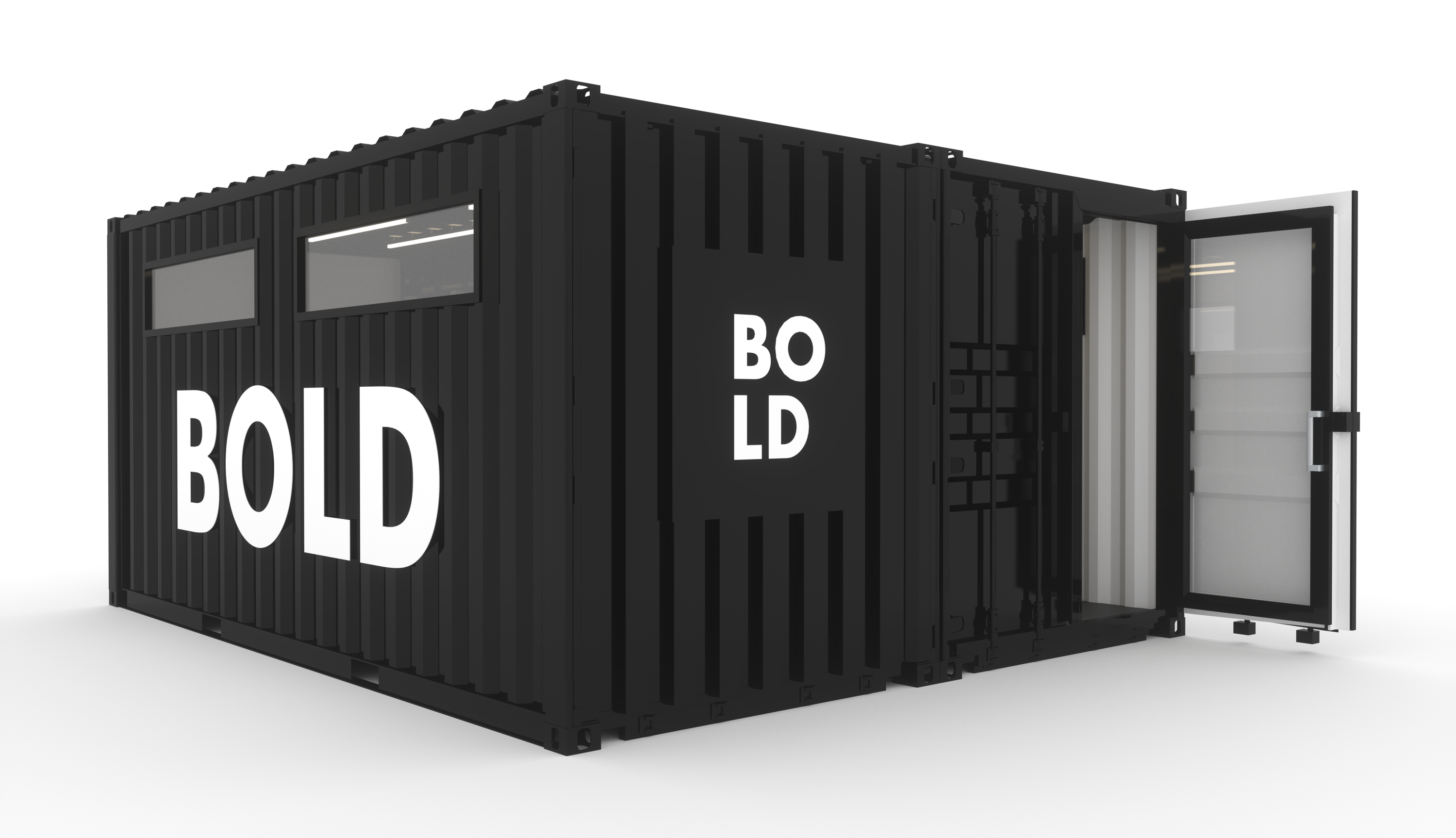 20FT BLACK SHIPPING CONTAINER (FIRST TRIP), Promotions