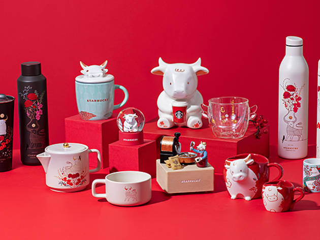Starbucks Celebrates Chinese New Year 21 With A Year Of The Ox Themed Collection