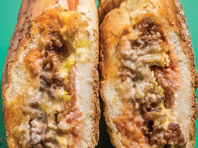 Chopped cheese at Blue Sky Deli