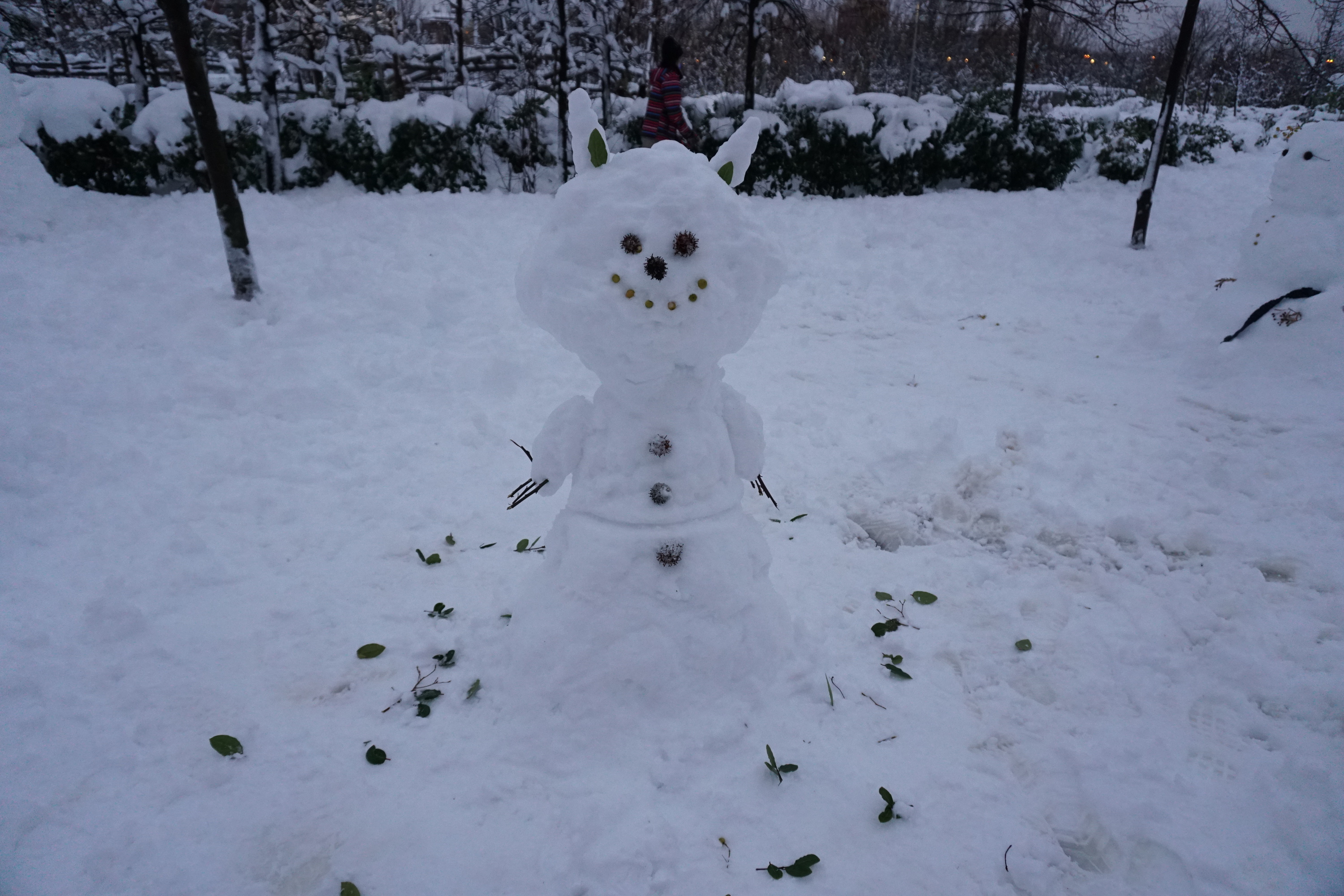 muñeco de nieve