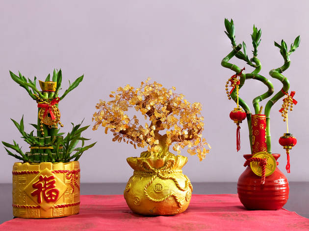 chinese new year flower ball