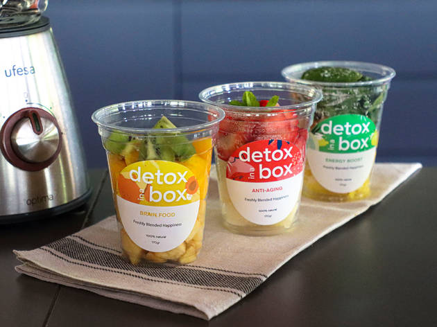 Detox in a Box Detox in a Box, Sumos Naturais, Cozinha Saudável