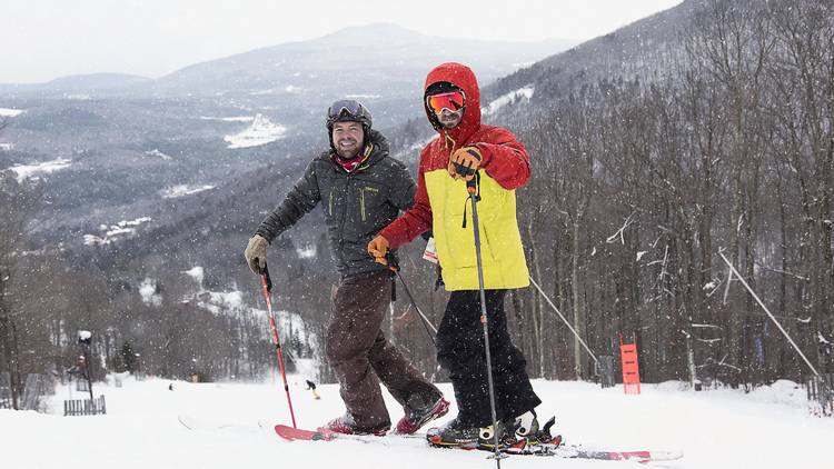 Take the Mountain Creek Snow Bus to hit the slopes