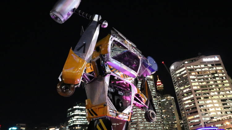 Robot Spaceland at Vivid Sydney 2019