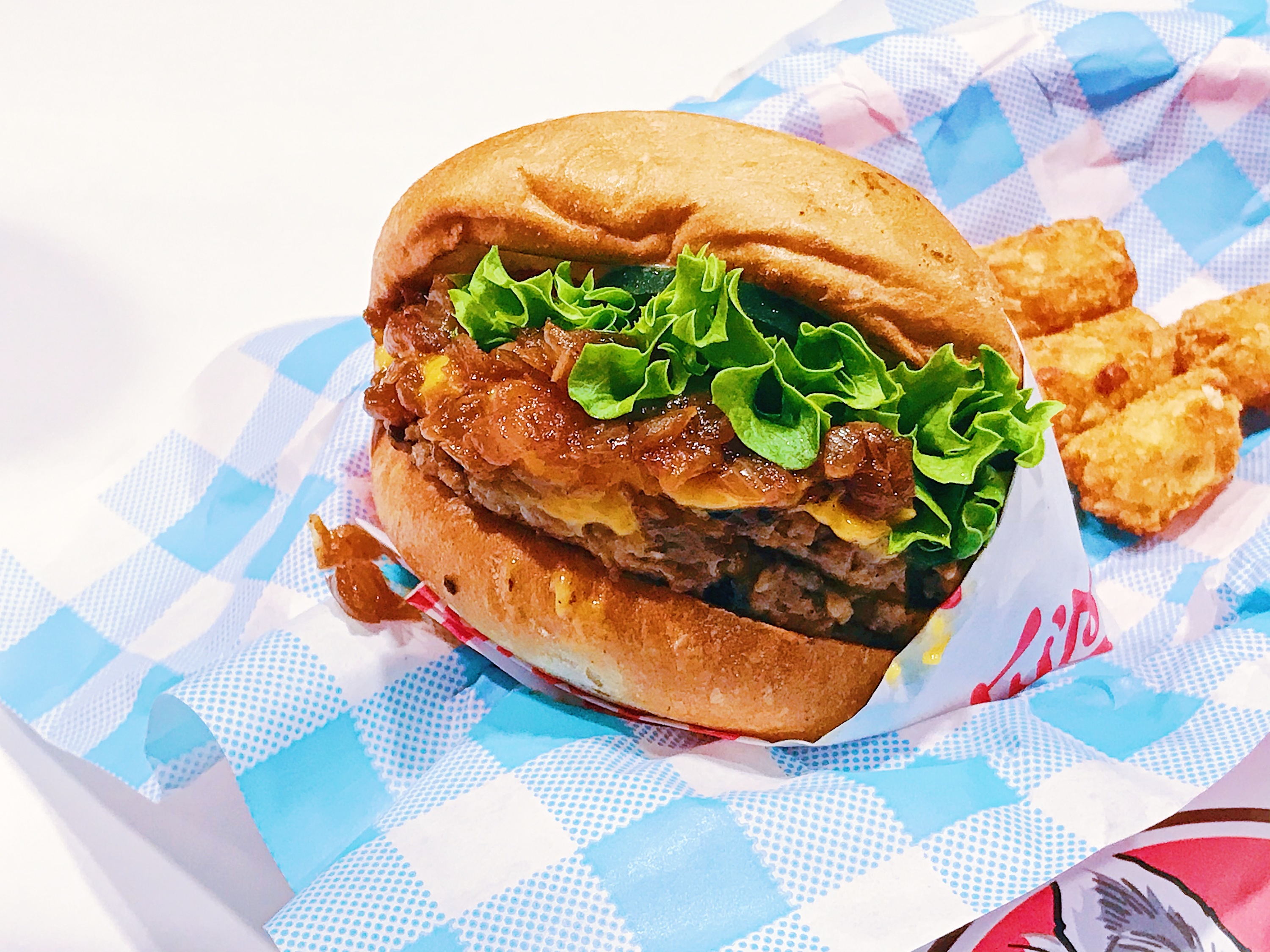 Monty's Good Burger vegan cheeseburger