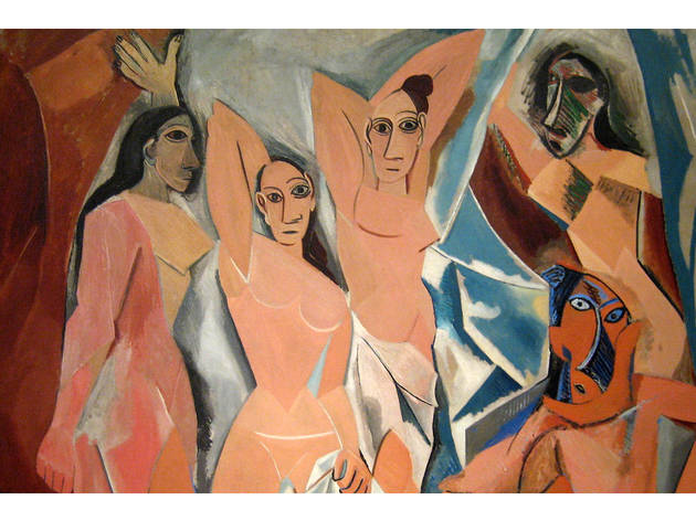 Pablo Picasso, Las señoritas de Avignon, 1907