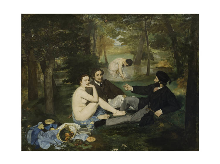 Édouard Manet, Almuerzo sobre la hierba, 1863