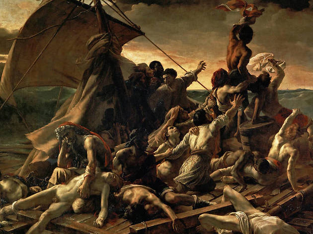 Théodore Géricault, la balsa de la medusa, 1818-1819
