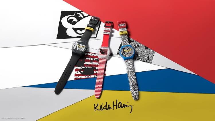 Swatch x Disney Mickey Mouse x Keith Haring