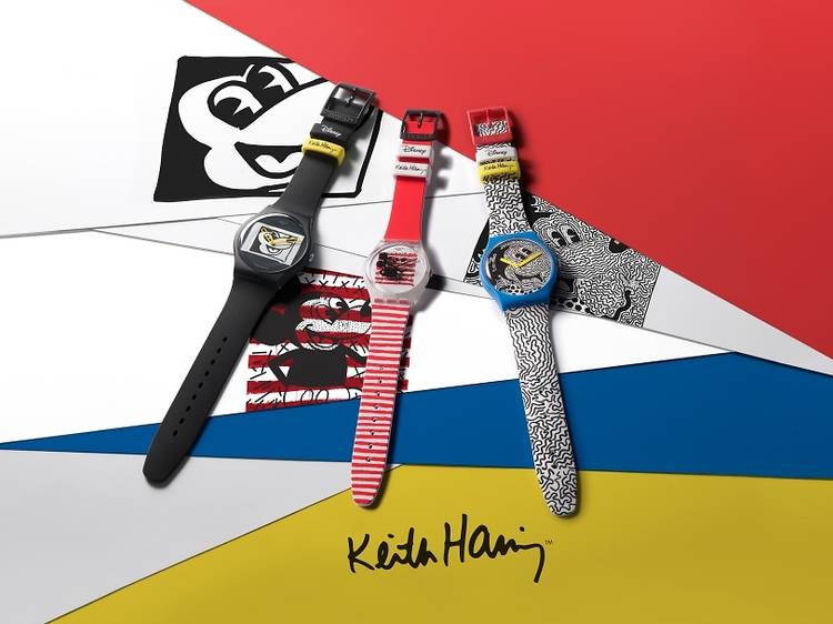 Swatch x Disney Mickey Mouse x Keith Haring