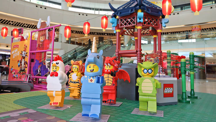 New Town Plaza x Lego CNY decor