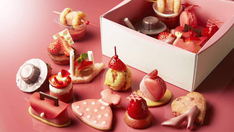 ANA InterContinental Tokyo Strawberry Afternoon Tea Set