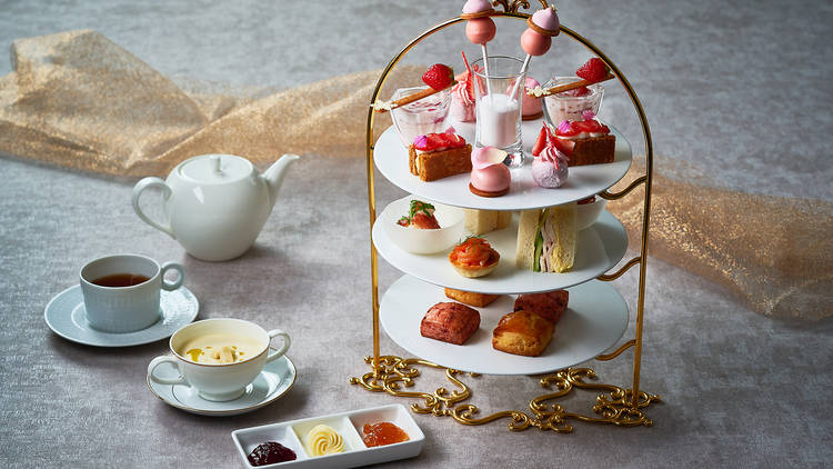 Sweet Pink Afternoon Tea