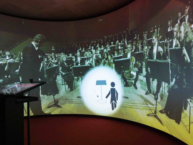 Museu de la Música, experiència kinètica Museu de la Música, experiència kinètica