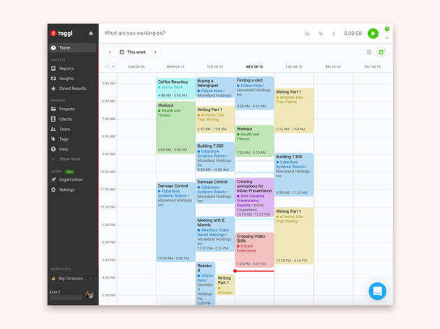 Toggl app Toggl app