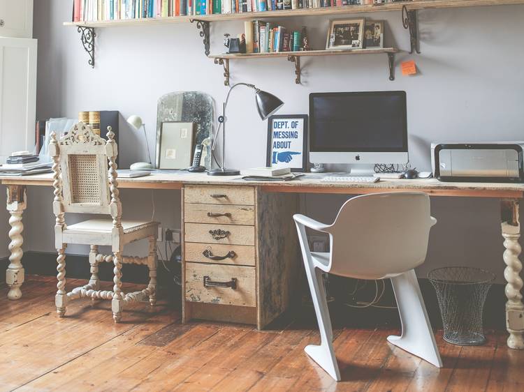 Get a desk and chair that work together