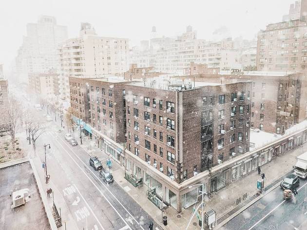 NYC and surrounding areas could see up to two inches of snow on Tuesday