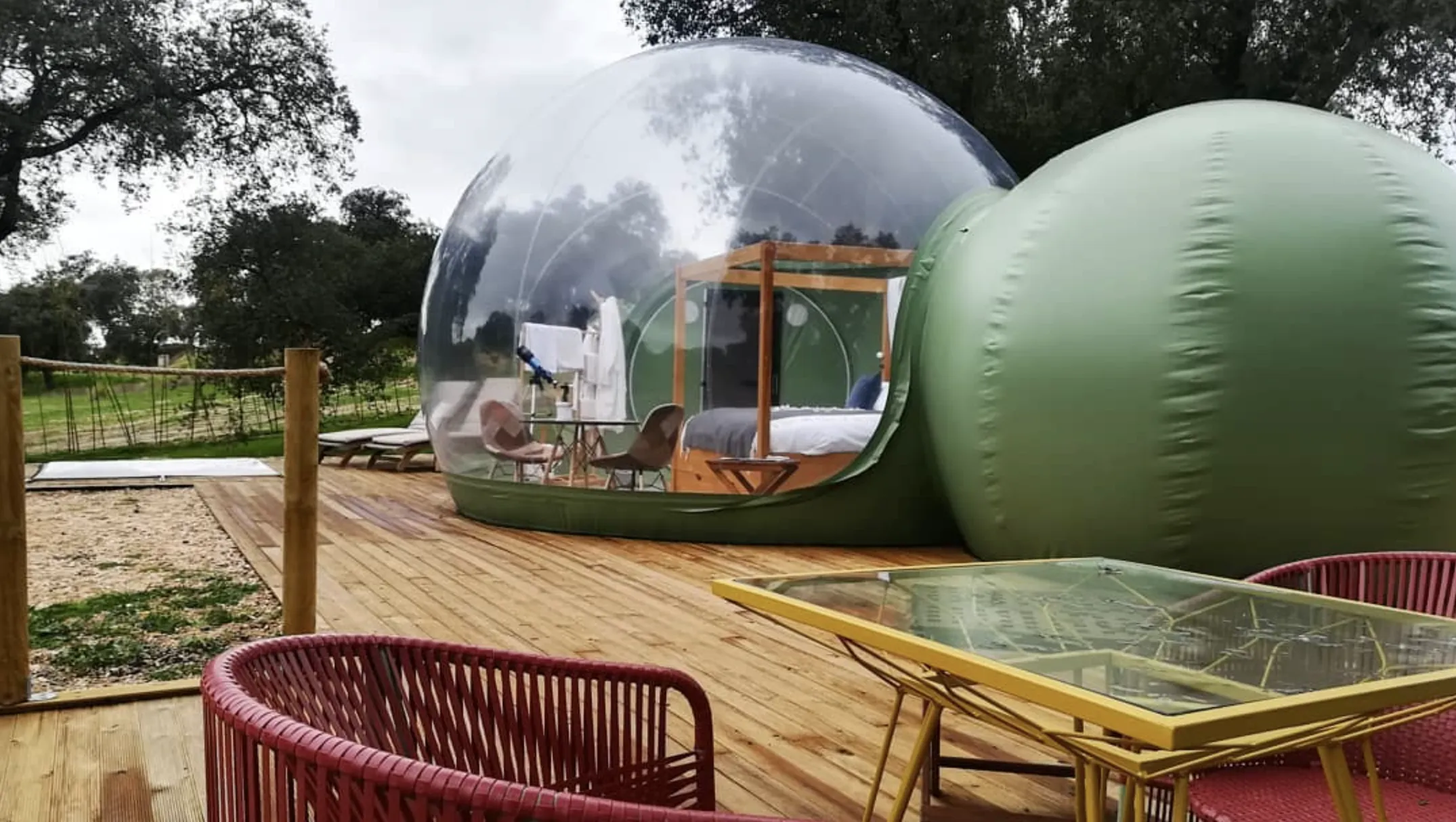 El Torl Glamping Experience. Hotel Burbuja