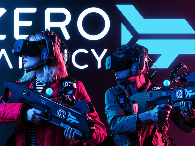 Slay zombies at VR arena Zero Latency