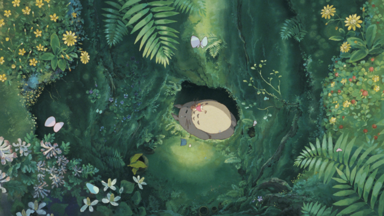 my neighbor totoro scenery