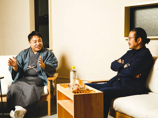 Photo: Keisuke Tanigawa 藤間勘十郎(舞踊家)×反田恭平(ピアニスト)