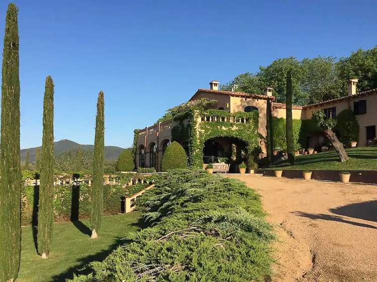 La masía Roure Vell en la Garrotxa