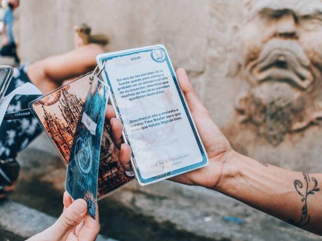 Escape room a l'aire lliure El laberint del temps Escape room a l'aire lliure El laberint del temps