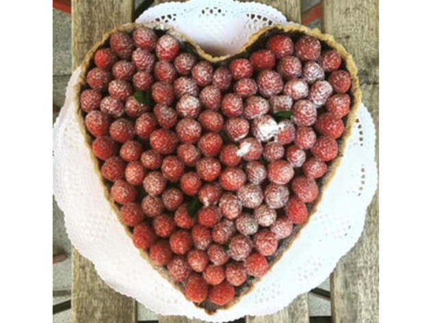 Pasteles en forma de corazón. Bó Pastissería Pasteles en forma de corazón. Bó Pastissería