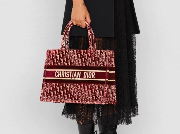 christian dior grocery bag