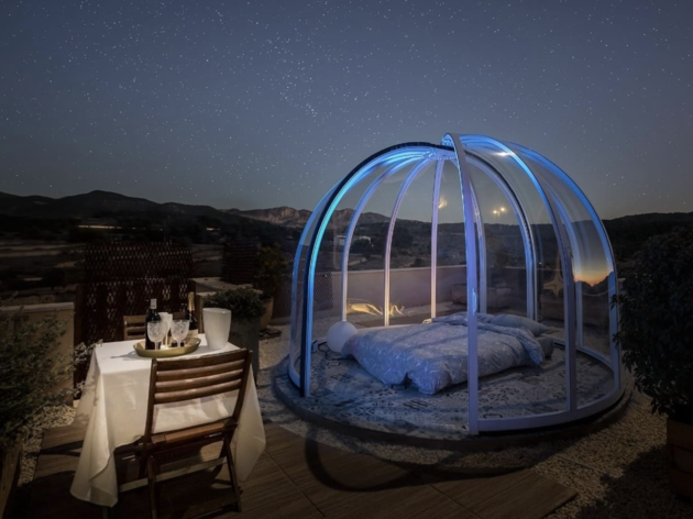 Finca Pao. Suite superior bubble. Hotel burbuja Finca Pao. Suite superior bubble. Hotel burbuja
