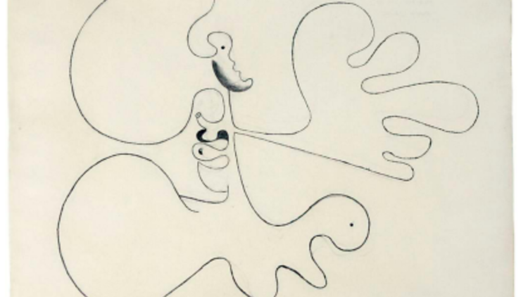 Joan Miró drawing