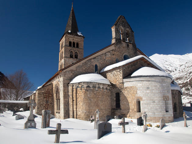 Artíes. Lleida Artíes. Lleida paisaje nevado
