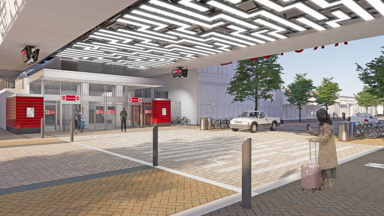 CTA Argyle Red Line station rendering
